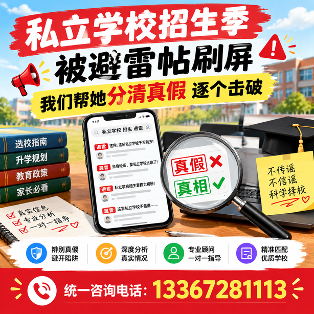 西安小红书舆情合规处置：私立学校招生季被避雷帖刷屏，我们帮她分清真假逐个击破