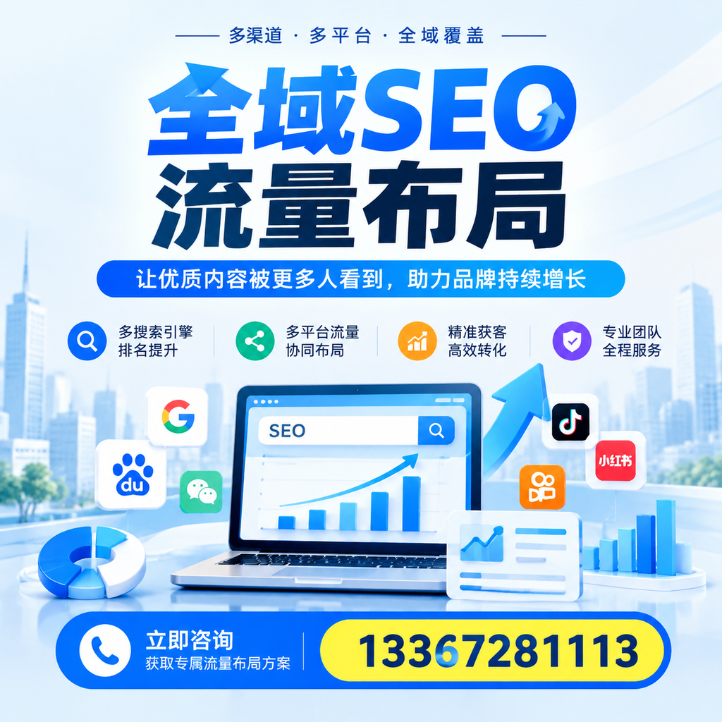 全域SEO流量布局工具推荐:西安企业的选择清单